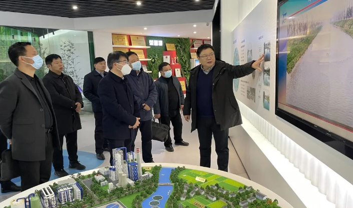 热烈欢迎丨明光市市政府副市长马殿勇一行莅临久吾高科